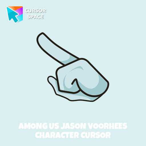 Among Us Jason Voorhees Character cursor arrow cursor